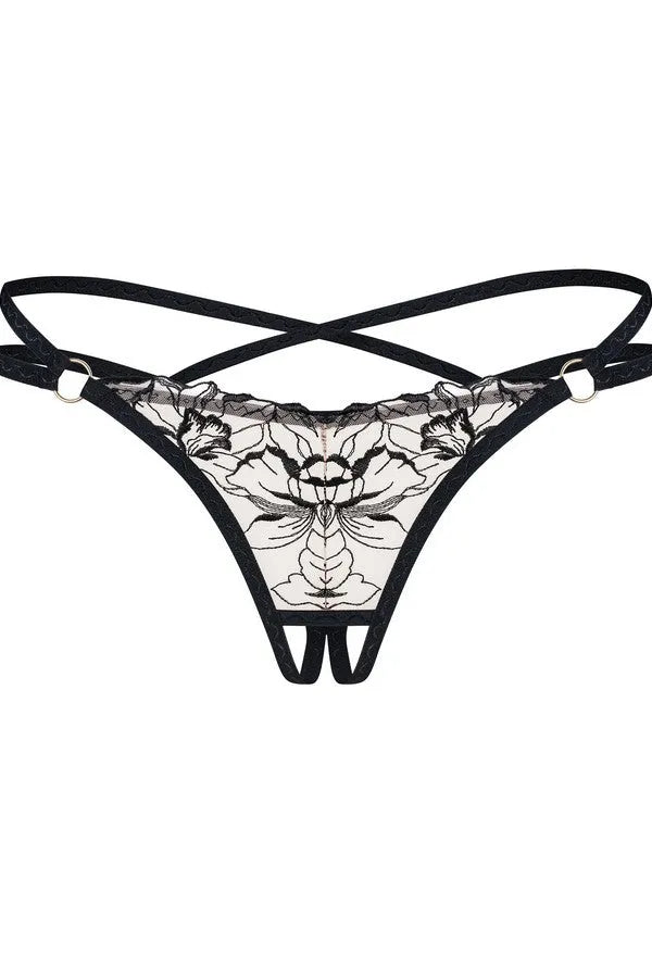 Vila Blanes open thong