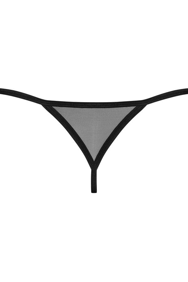 Tanga noir Euridia par Freedom