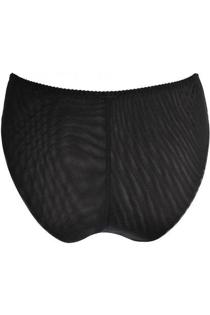 Culotte bleu & or V-10383 - LUXURY ALLEY dessous