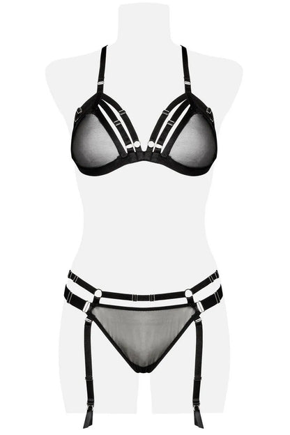 Ensemble resille Straps - LUXURY ALLEY dessous