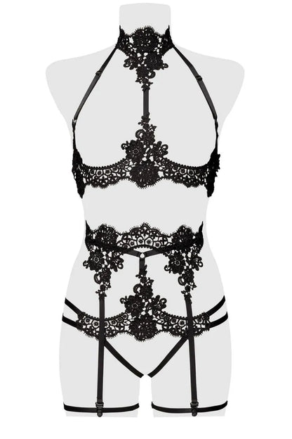 Ensemble harnais Erotika - LUXURY ALLEY dessous