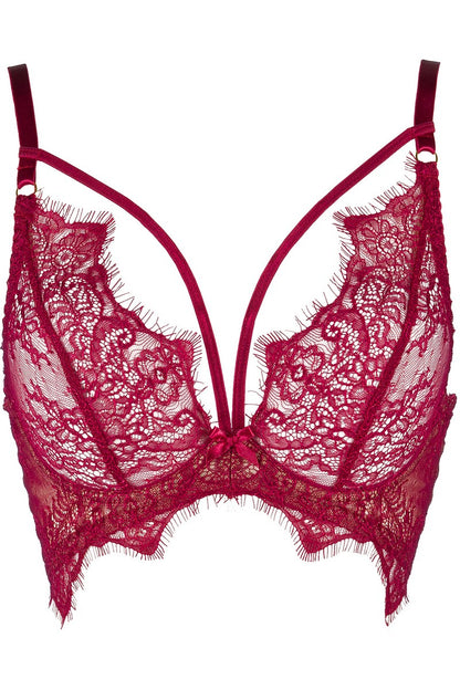 Soutien-gorge prune V-9431 - LUXURY ALLEY dessous