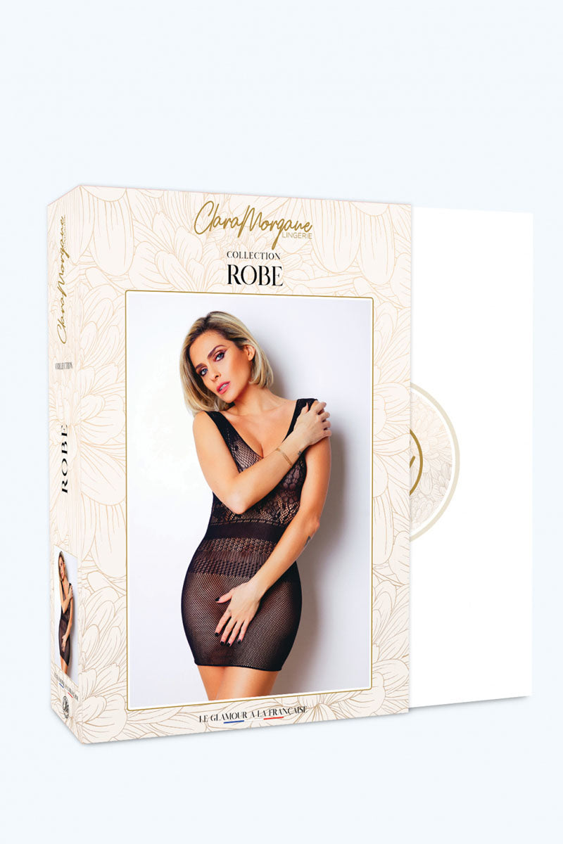 Robe résille Le Numéro 5 - LUXURY ALLEY dessous