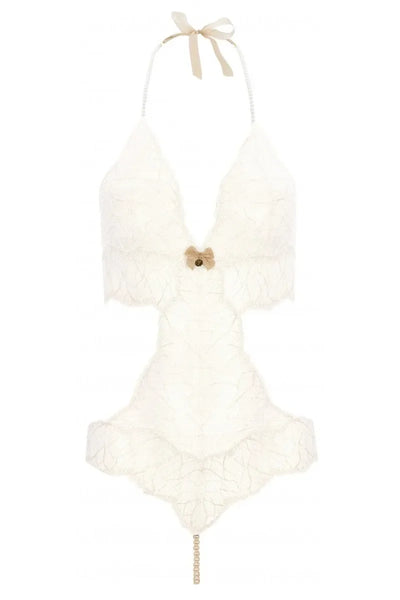 Body perles Sydney ivoire par Bracli