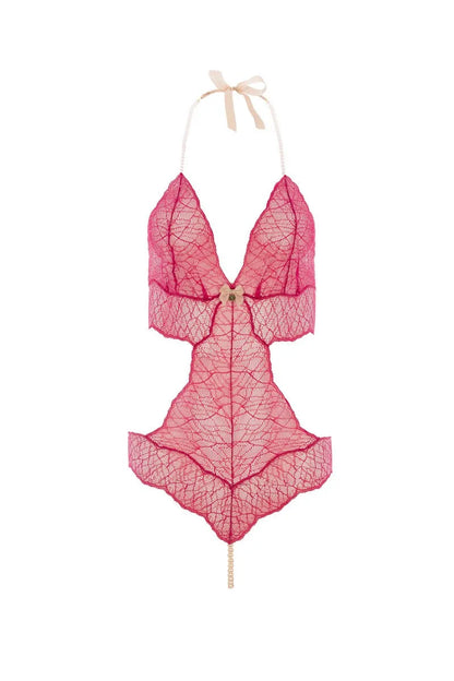 Body perles Sydney rouge - LUXURY ALLEY dessous