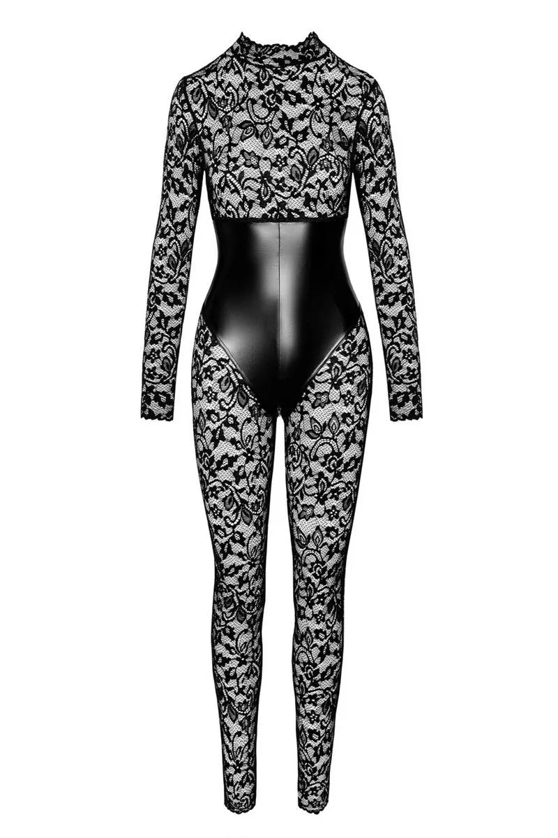 Combinaison corset F299 par Noir Handmade