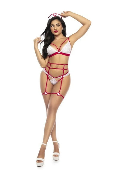 Costume d'infirmière 4 pièces par Mapalé lingerie