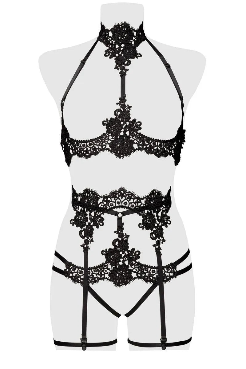 Ensemble harnais Erotika par Grey Velvet