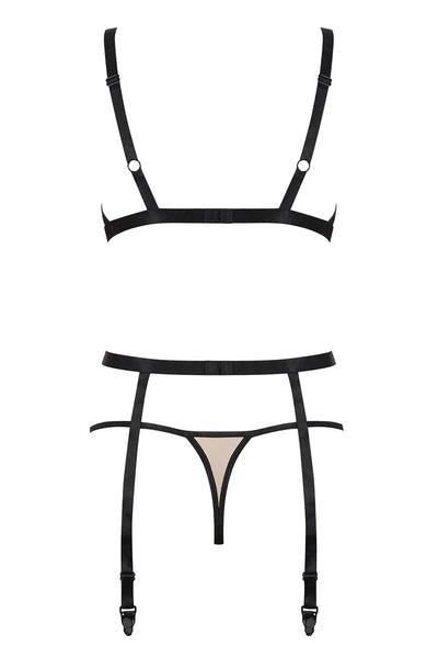 Ensemble jarretelles Nudelia par Obsessive