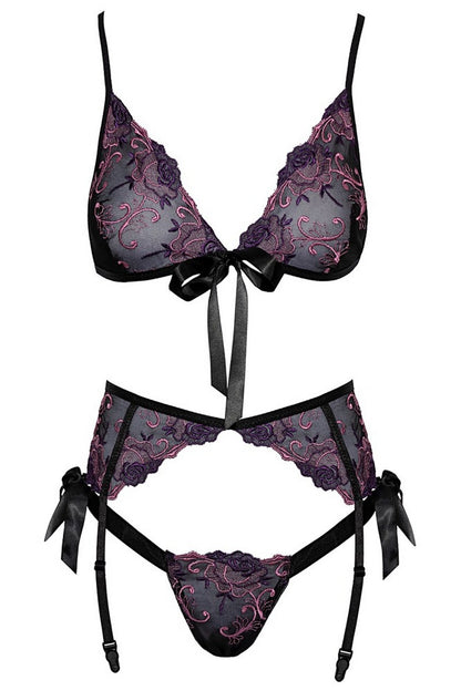 Ensemble noir Florable par Kissable