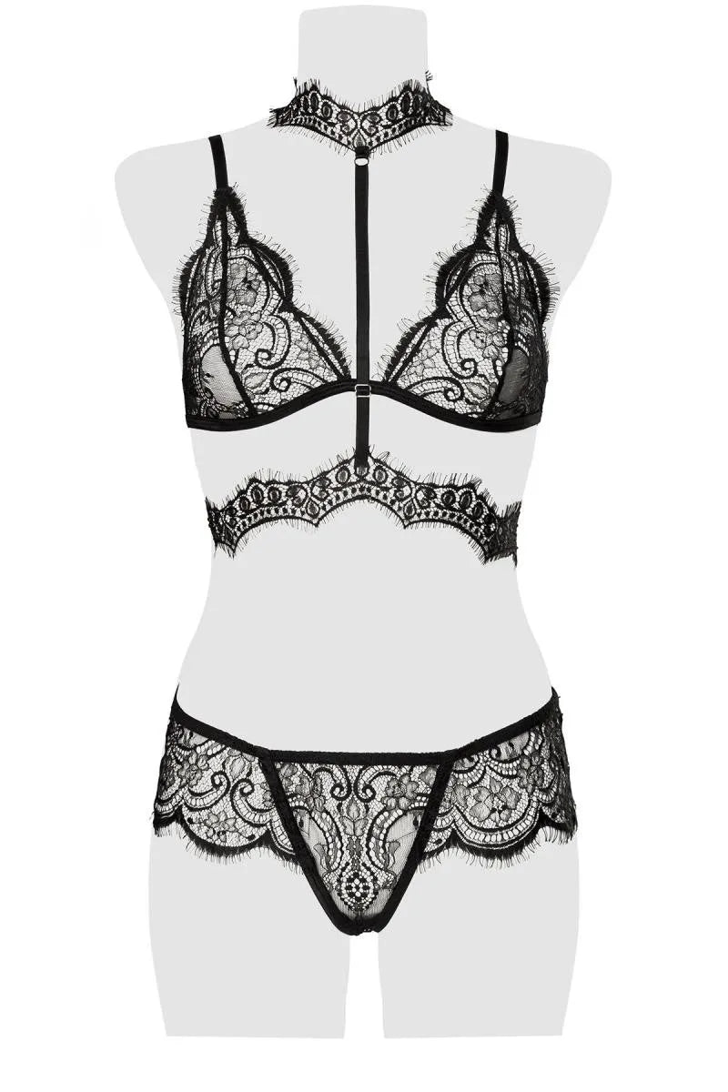 Ensemble sexy Scandalia par Grey Velvet