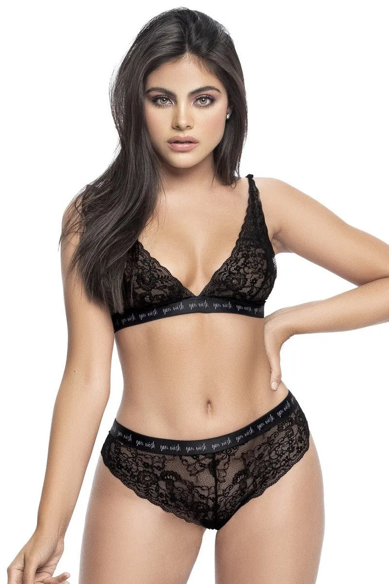 Ensemble You Wish noir par Mapalé lingerie