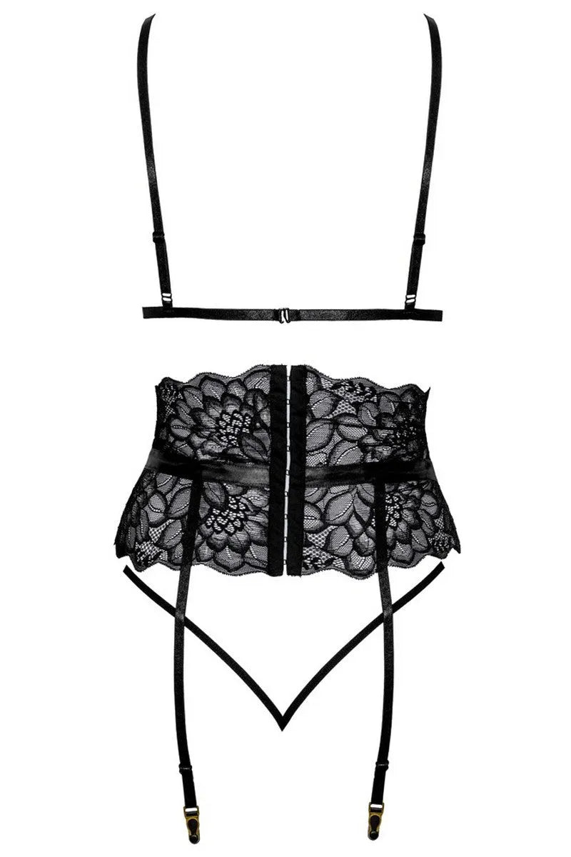 Ensemble noir Finesia - LUXURY ALLEY dessous