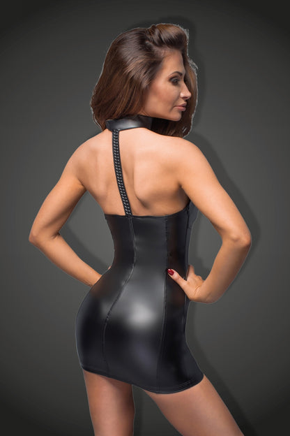 Robe bustier wetlook F172 - LUXURY ALLEY dessous