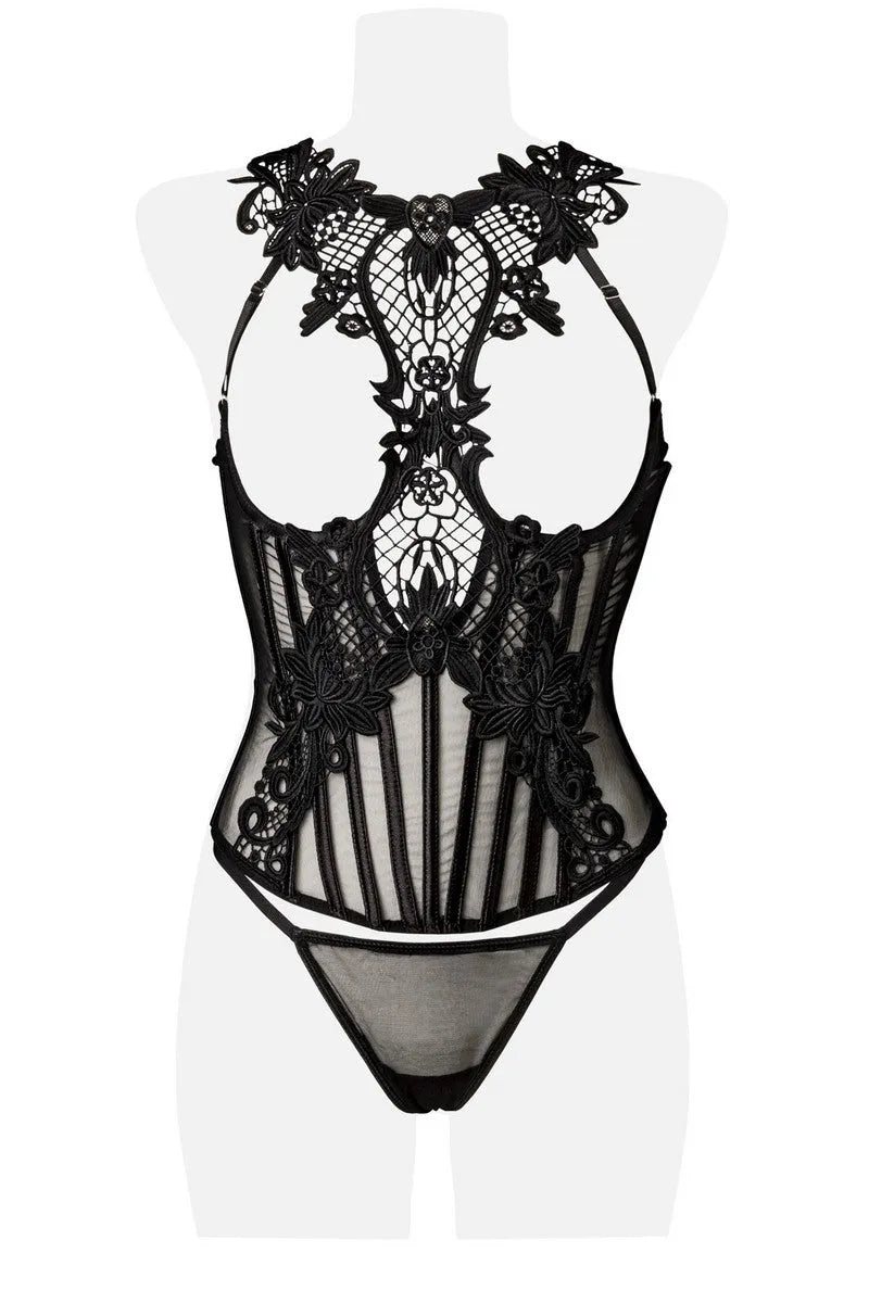 Ensemble bustier Rayens - LUXURY ALLEY dessous