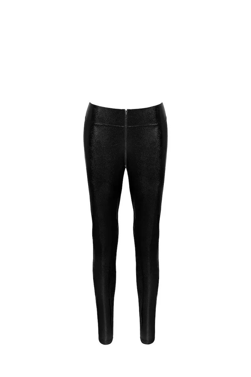 Legging peau de serpent F274 par Noir Handmade