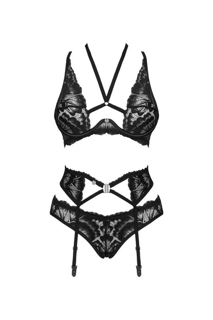 Ensemble jarretelles Alessya - LUXURY ALLEY dessous