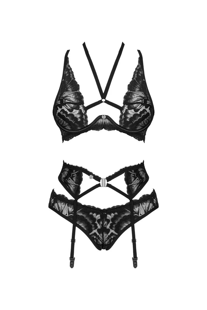 Ensemble jarretelles Alessya - LUXURY ALLEY dessous