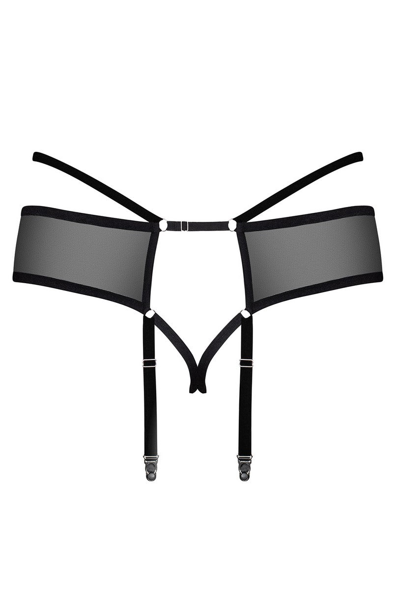 Culotte ouverte jarretelles Jagueria par Obsessive