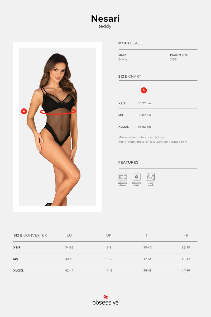 Body ouvert Nesari - LUXURY ALLEY dessous