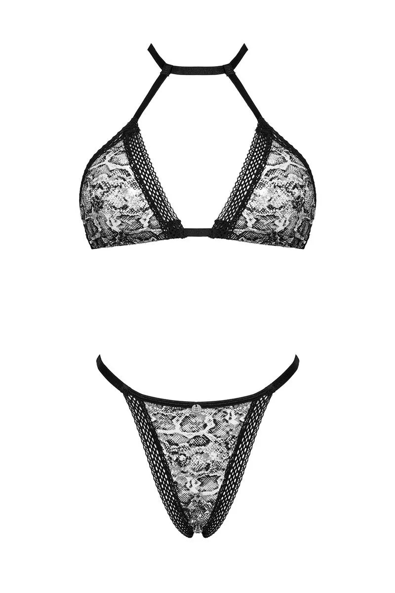 Ensemble léopard Xenita - LUXURY ALLEY dessous