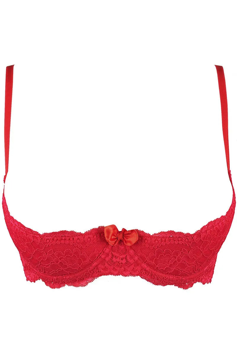 Redresse-seins rouge V-9801 par Axami