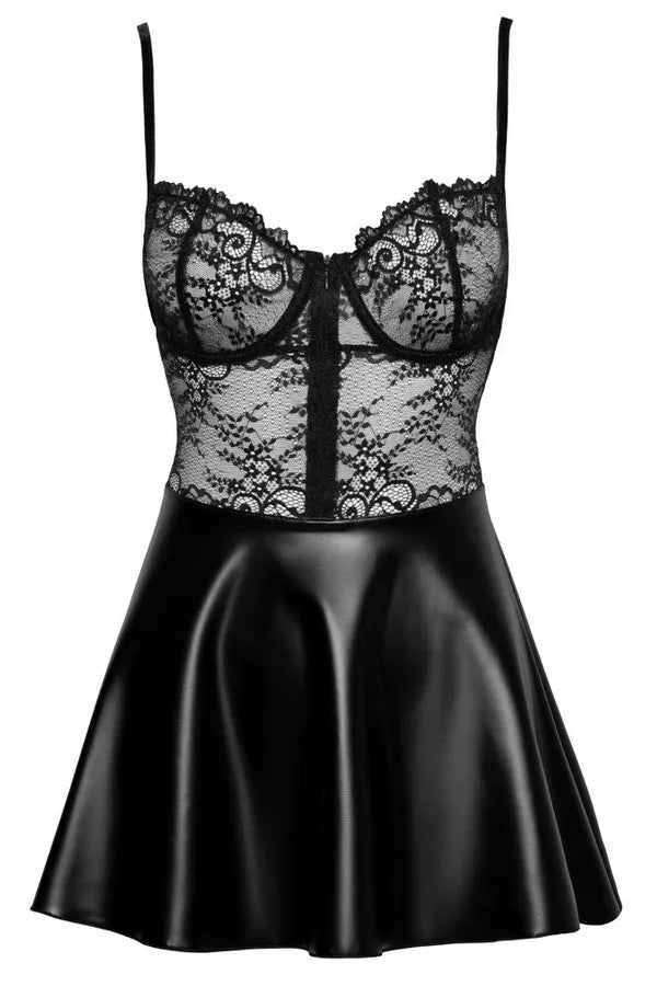 Robe bustier dentelle par Noir Handmade