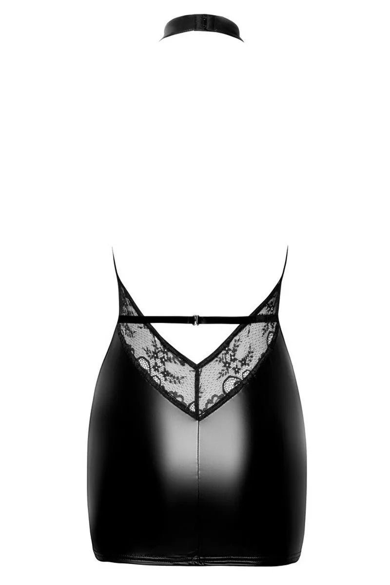 Robe décolleté intense par Noir Handmade