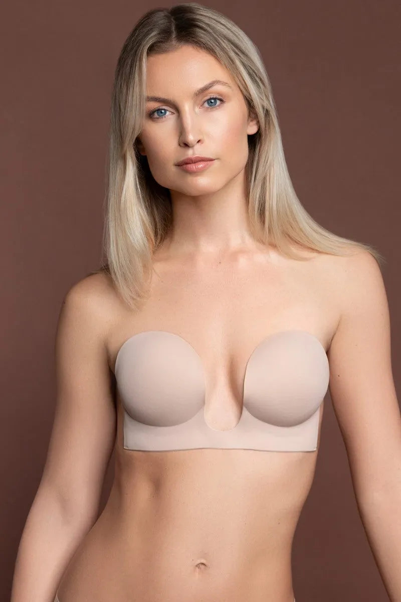 Soutien-gorge adhésif sans couture beige par Bye Bra