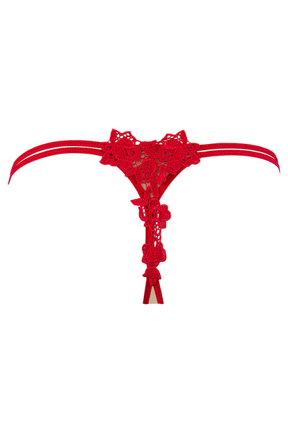 String rouge V-9658 par Axami