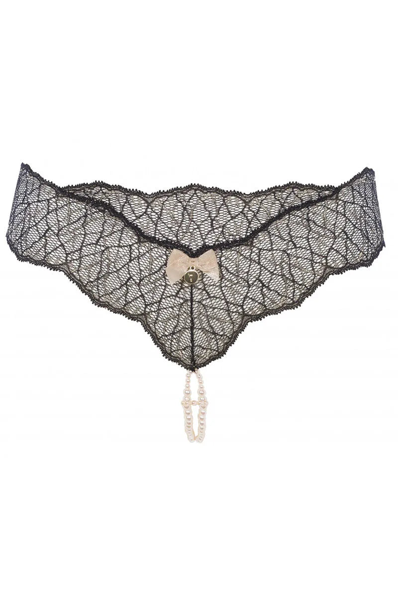 String Sydney double noir par Bracli