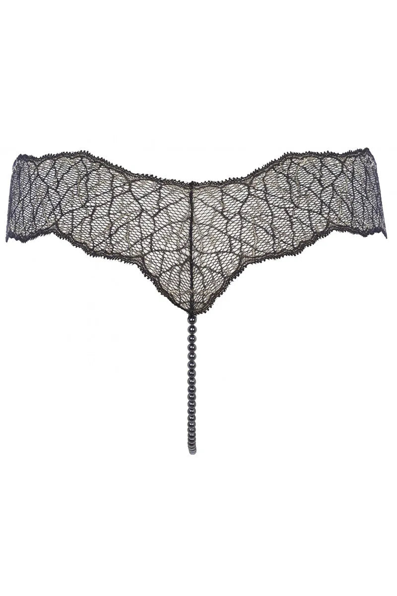 String Sydney Dark single noir - LUXURY ALLEY dessous