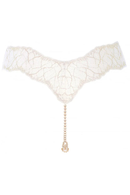 String Sydney double ivoire - LUXURY ALLEY dessous