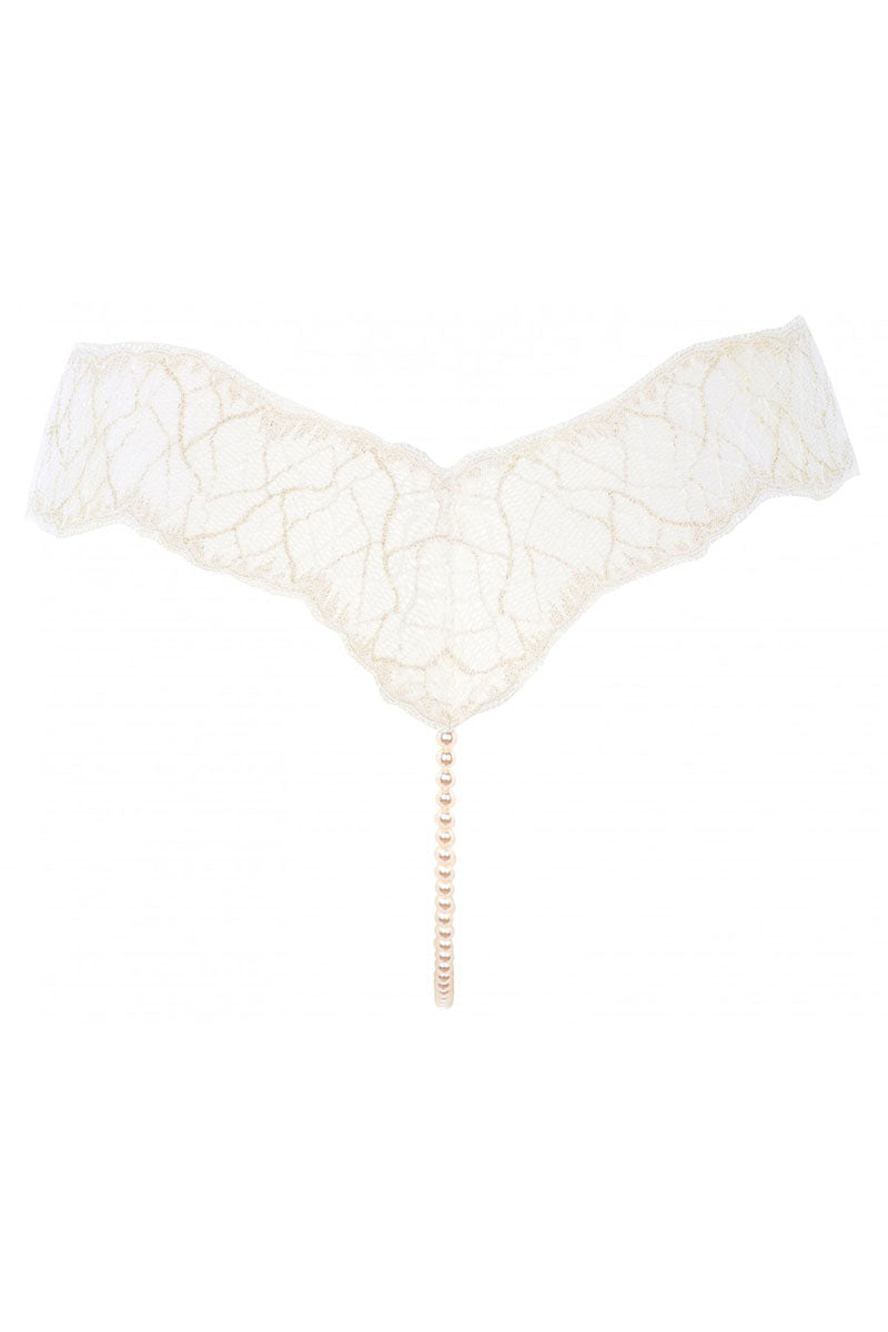 String Sydney single ivoire - LUXURY ALLEY dessous