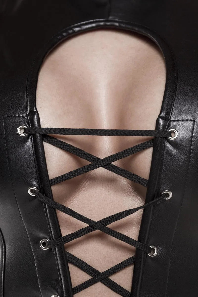 Top corset wetlook par Grey Velvet