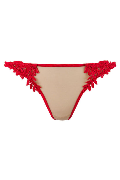 String rouge V-9658 - LUXURY ALLEY dessous